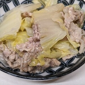 豚肉と白菜のミルフィーユ鍋中華風